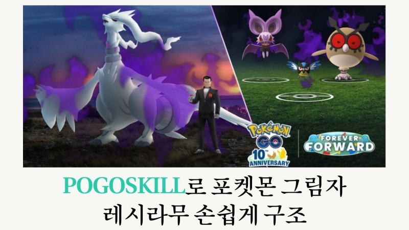 포켓몬 그림자 레시라무 구조